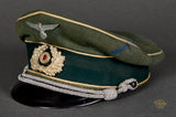 WWII German Army “Officer Upgrade” Visor Cap
