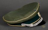 WWII German Army “Officer Upgrade” Visor Cap