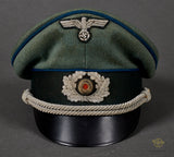 German WWII Army Medical Officer’s Visor Cap