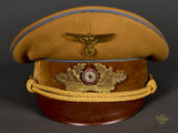 Third Reich Political Leader Visor Cap (Orts Level)