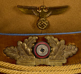 Third Reich Political Leader Visor Cap (Orts Level)