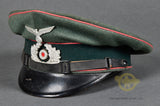 WWII German Army Visor Cap for Panzer Other Ranks Personnel