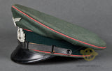 WWII German Army Visor Cap for Panzer Other Ranks Personnel