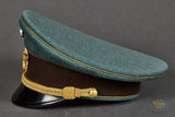 Third Reich Police Generals Visor Cap