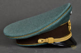 Third Reich Police Generals Visor Cap