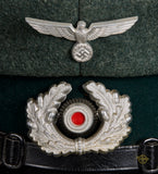 German WWII Army “Other Ranks” Visor Cap for Signals
