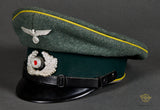 German WWII Army “Other Ranks” Visor Cap for Signals