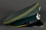 German WWII Army “Other Ranks” Visor Cap for Signals