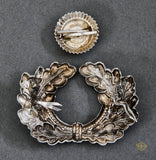 German WWII Army Cockade and Wreath