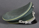 WWII German Army Cavalry Officer Private Purchase Visor Cap