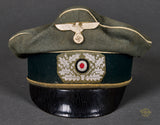 German WWII Army Infantry “Crusher” Cap