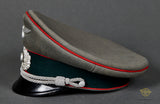 German WWII Army Officer’s Artillery Visor Cap