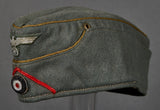 German WWII Army Artillery General’s Side Cap
