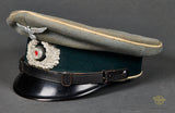 WWII German Army Infantry Other Ranks Visor Cap, Private Purchase