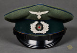 WWII German Army Medical Corps Other Ranks Visor Cap