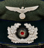 WWII German Army Medical Corps Other Ranks Visor Cap