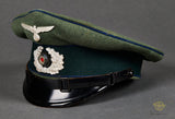 WWII German Army Medical Corps Other Ranks Visor Cap
