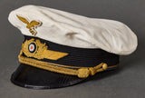 German WWII Luftwaffe General’s Summer Visor Cap