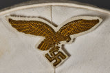 German WWII Luftwaffe General’s Summer Visor Cap