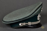 German WWII Army Officer’s Visor Cap for Pioneer