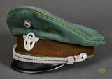 Third Reich Schutzpolizei Officer Visor Cap, Named