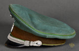 Third Reich Schutzpolizei Officer Visor Cap, Named