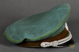 Third Reich Schutzpolizei Officer Visor Cap, Named