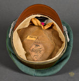 Third Reich Schutzpolizei Officer Visor Cap, Named