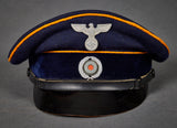 Third Reich Postal Officials Visor Cap