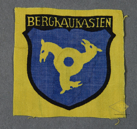 German WWII Turkish (North Caucasians) Foreign Volunteer Unit “Bergkaukasien” (Caucasus Mountains)