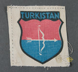 German WWII Volunteer Turkistan Unit Sleeve Patch