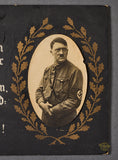 German WWII Heil Hitler Wooden Sign