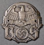German WWII Deutsches Siedlerbund Non Portable Award or Radiator Plaque
