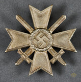 German WWII Cased War Merit Cross 1st Class w Swords
