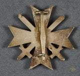 German WWII Cased War Merit Cross 1st Class w Swords