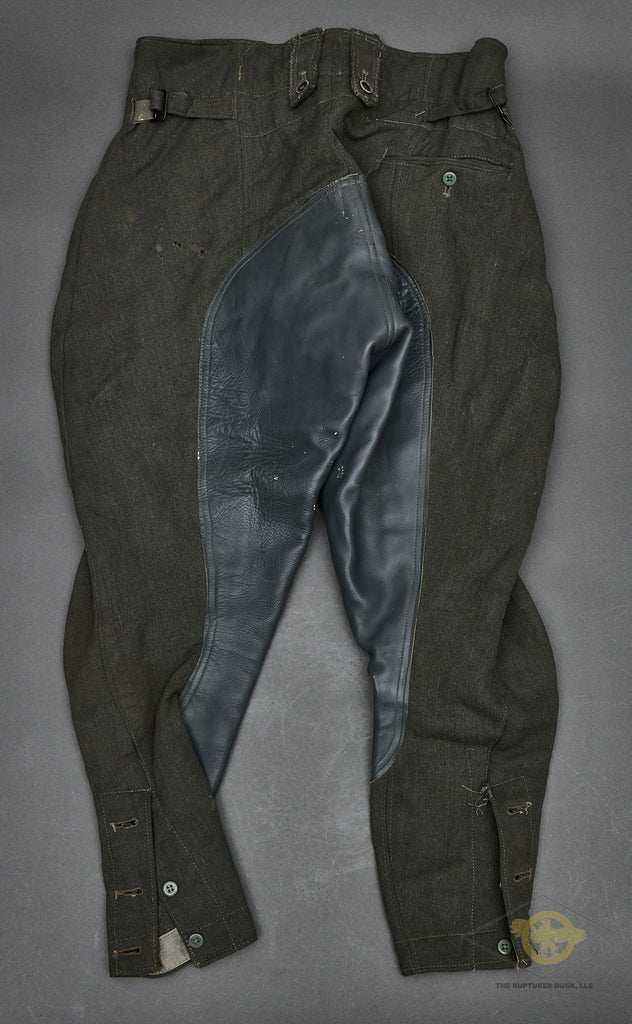 WWII German Wehrmacht Heer or Waffen SS Riding Breeches – The Ruptured ...