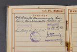 WWII German Army Wehrpaß for WWI Veteran