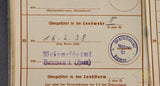 WWII German Army Wehrpaß for WWI Veteran