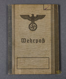 WWII German Army Wehrpaß for Soldier KIA
