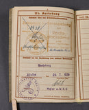 WWII German Army Wehrpaß for Soldier KIA
