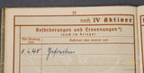 WWII German Army Wehrpaß for Soldier KIA
