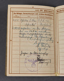 WWII German Army Wehrpaß for Soldier KIA
