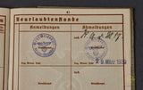 WWII German Army Wehrpaß for Soldier KIA