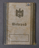 WWII German Luftwaffe Wehrpaß for Soldier KIA in Leningrad