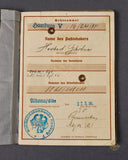 WWII German Luftwaffe Wehrpaß for Soldier KIA in Leningrad