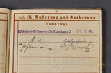 WWII German Luftwaffe Wehrpaß for Soldier KIA in Leningrad