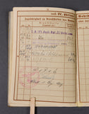 WWII German Luftwaffe Wehrpaß for Soldier KIA in Leningrad