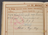 WWII German Luftwaffe Wehrpaß for Soldier KIA in Leningrad