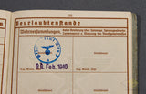 WWII German Army Wehrpaß