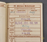 WWII German Army Wehrpaß